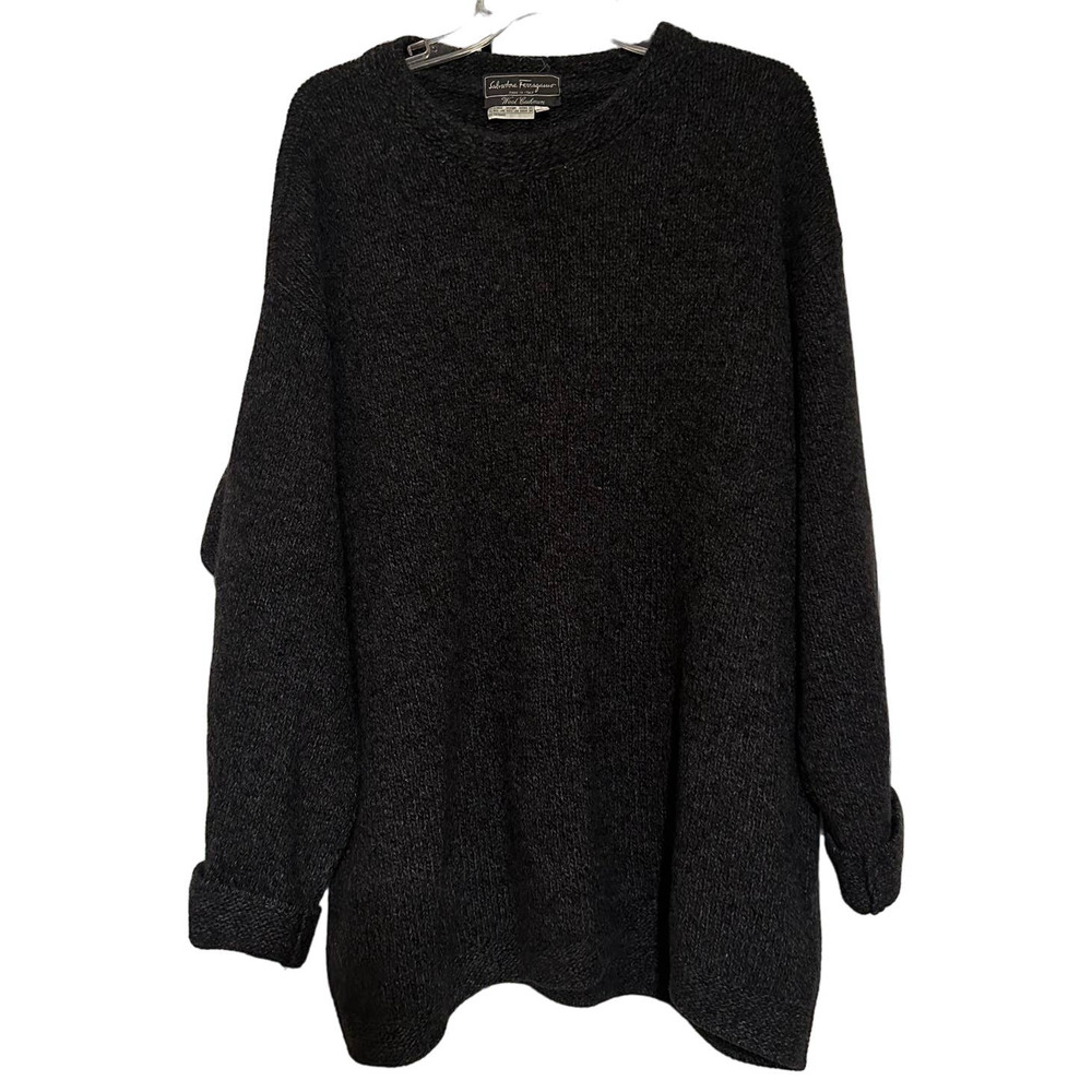 Salvatore Ferragamo Men's Wool Cashmere Sweater Size XXL
